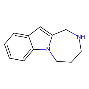 氮卓吲哚 structure