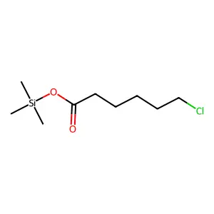 Trimethylsilyl 6-chlorohexanoate structure