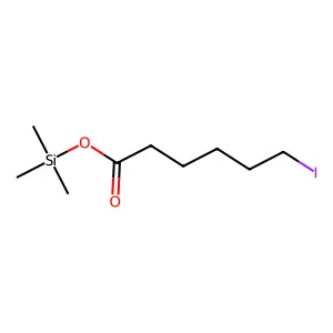 Trimethylsilyl 6-iodohexanoate structure