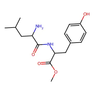 Methyl leucyltyrosinate structure