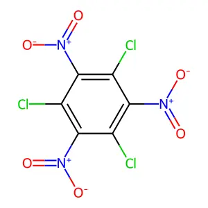 1,3,5-三氯-2,4,6-三硝基苯 structure