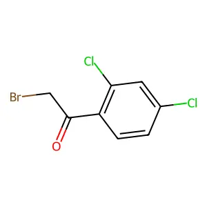 2-Bromo-1-(2,4-dichlorophenyl)ethan-1-one structure