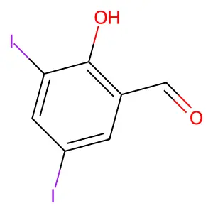 3,5-二碘水杨醛 structure