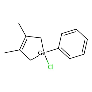 1-Chloro-3,4-dimethyl-1-phenyl-2,5-dihydro-1H-germole structure