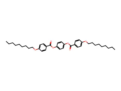 4-{[4-(Nonyloxy)benzoyl]oxy}phenyl 4-(nonyloxy)benzoate structure