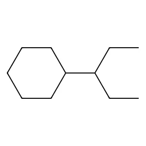 (1-Ethylpropyl)cyclohexane structure