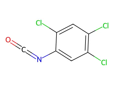 1,2,4-Trichloro-5-isocyanatobenzene structure