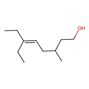 5-Octen-1-ol, 6-ethyl-3-methyl- structure