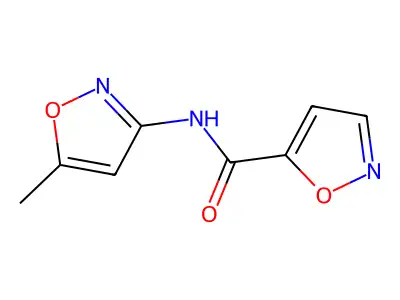 N5-(5-methylisoxazol-3-yl)isoxazole-5-carboxamide structure