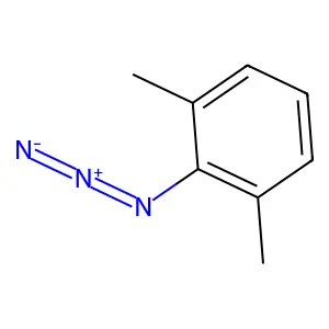 Benzene, 2-azido-1,3-dimethyl- structure