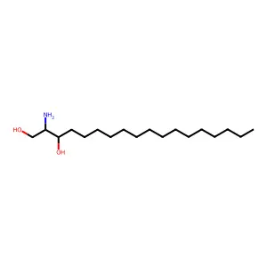 [4,5-3H2]-D-erythro-Dihydrosphingosine structure