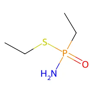 P-乙基-S-乙基硫代膦酰胺酸 structure