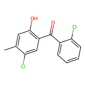 2',5-Dichloro-2-hydroxy-4-methylbenzophenone structure