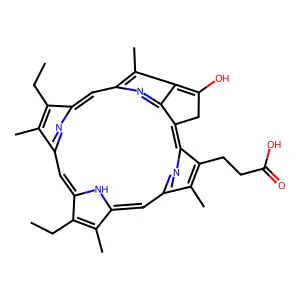 植物卟啉 structure