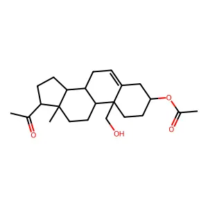 19-Hydroxypregnenolone 3-acetate structure