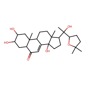 Stachysterone D structure