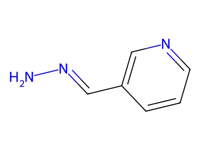 Pyridin-3-ylmethylidenehydrazine structure