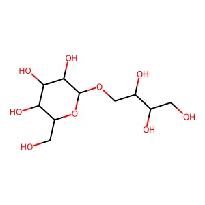 2-(Hydroxymethyl)-6-(2,3,4-trihydroxybutoxy)oxane-3,4,5-triol structure