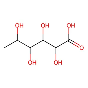 L-Fuconic acid structure