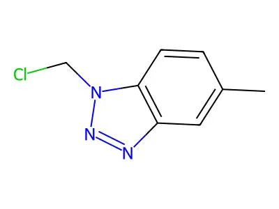 1-(Chloromethyl)-5-methyl-1H-benzo[d][1,2,3]triazole structure