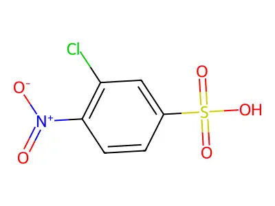3-Chloro-4-nitrobenzenesulfonic acid structure
