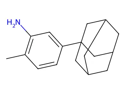 5-(Adamantan-1-yl)-2-methylaniline structure