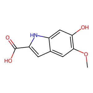 6-Hydroxy-5-methoxy-2-indolylcarboxylic acid structure