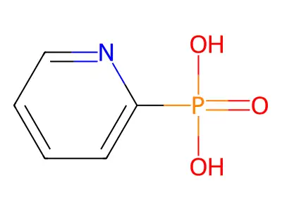 2-Pyridylphosphonic acid structure