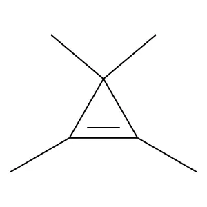 Tetramethylcyclopropene structure
