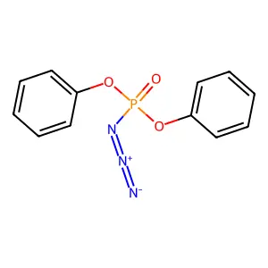 叠氮磷酸二苯酯 structure