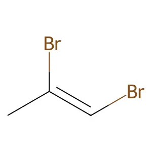 1-Propene, 1,2-dibromo- structure