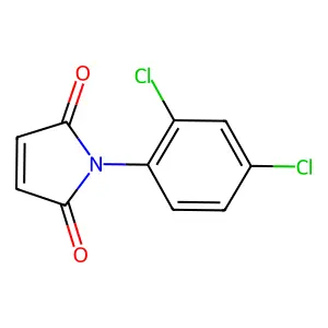 2-Butenoic acid, 4-[(2,4-dichlorophenyl)amino]-4-oxo-, (Z)- structure
