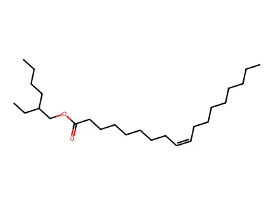 Fatty acids, C16-18 and C18-unsatd., 2-ethylhexyl esters structure