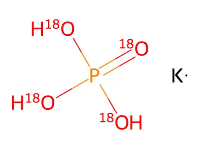 磷酸二氫鉀 structure