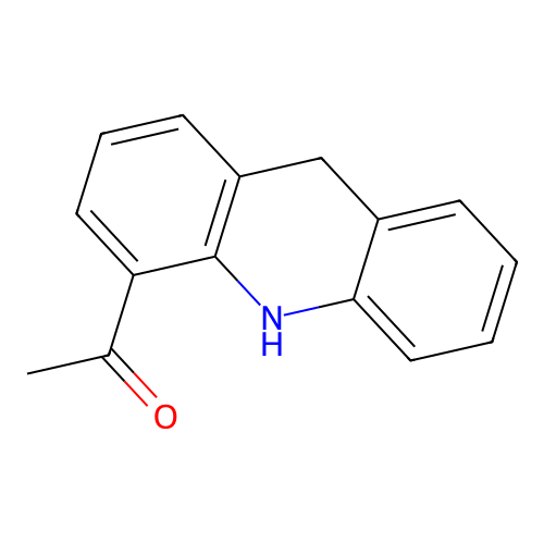 4-Acetyl-acridan structure