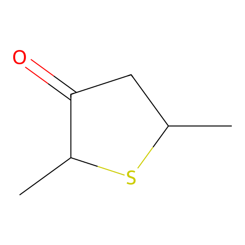 4,5-dihydro-2,5-dimethylthiophen-3(2H)-one, A structure