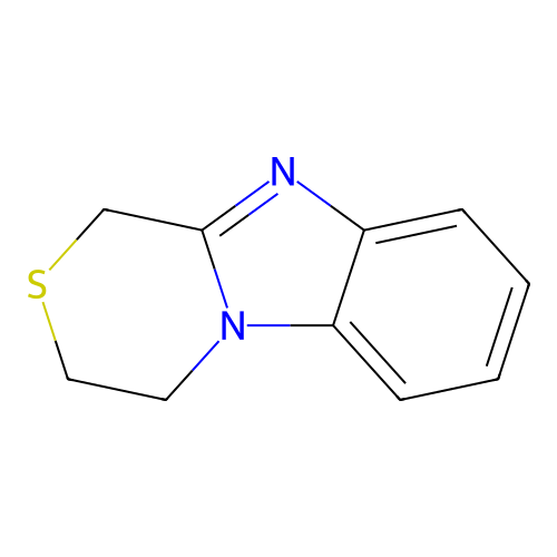 3,4-dihydro-1H-[1,4]thiazino[4,3-a]benzimidazole structure
