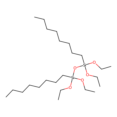 Bis(diethoxyoctyl)siloxane structure