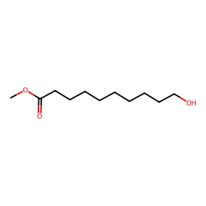Methyl 10-hydroxydecanoate structure