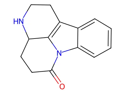 1,2,3,3a,4,5-Hexahydrocanthin-6-one structure