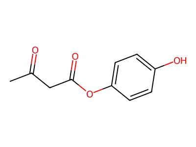 4-Hydroxyphenyl 3-oxobutanoate structure