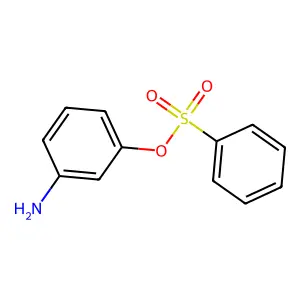 3-氨基苯酚 1-苯磺酸盐 structure