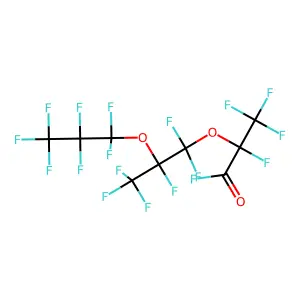六氟环氧丙烷三聚体 structure