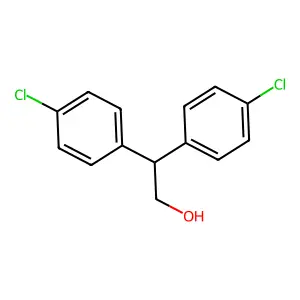 4-Chloro-beta-(4-chlorophenyl)benzeneethanol structure