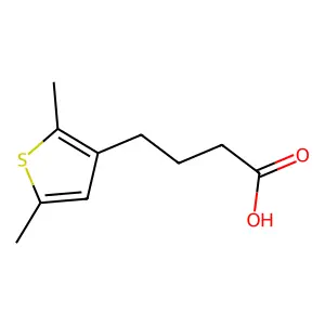 4-(2,5-Dimethylthiophen-3-yl)butanoic acid structure