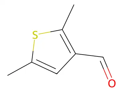 2,5-Dimethylthiophene-3-carbaldehyde structure