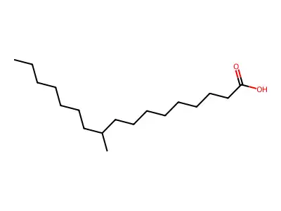 10-Methylheptadecanoic acid structure