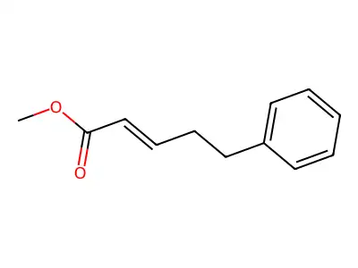 2-Pentenoic acid, 5-phenyl-, methyl ester, (E)- structure