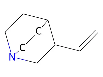 1-Azabicyclo[2.2.2]octane, 3-ethenyl- structure