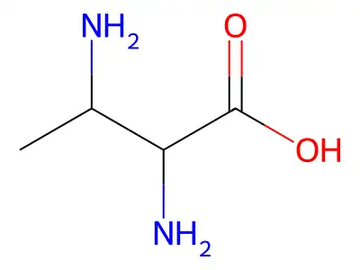 2,3-Diaminobutyric acid structure